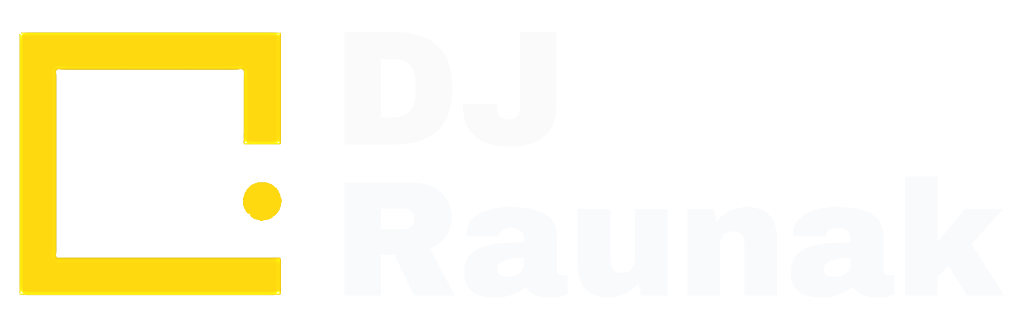 DJ Raunak Logo